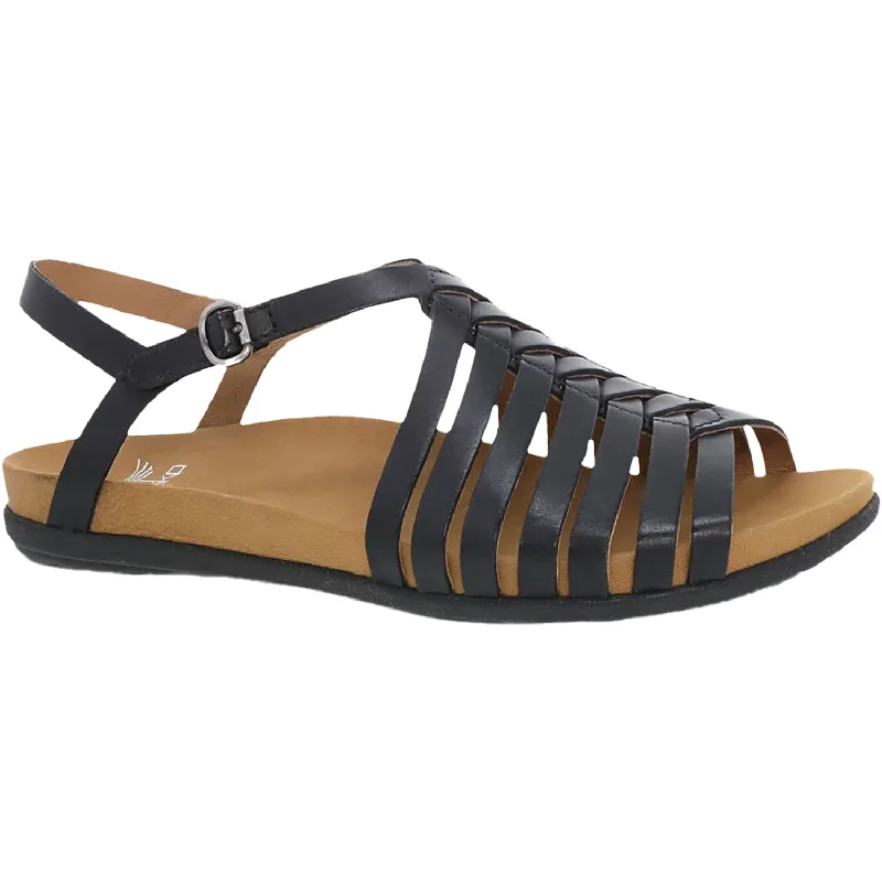 Sandals for celestial themeWomen's Dansko Jennifer Black Calf Leather