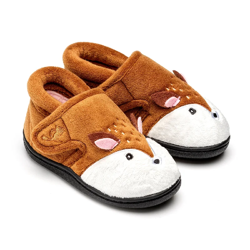 Slippers for foot cozinessChipmunk Doey Childrens Deer Slippers