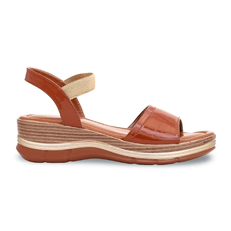 Sandals with pebble beachRust Formal Sandal PU0144