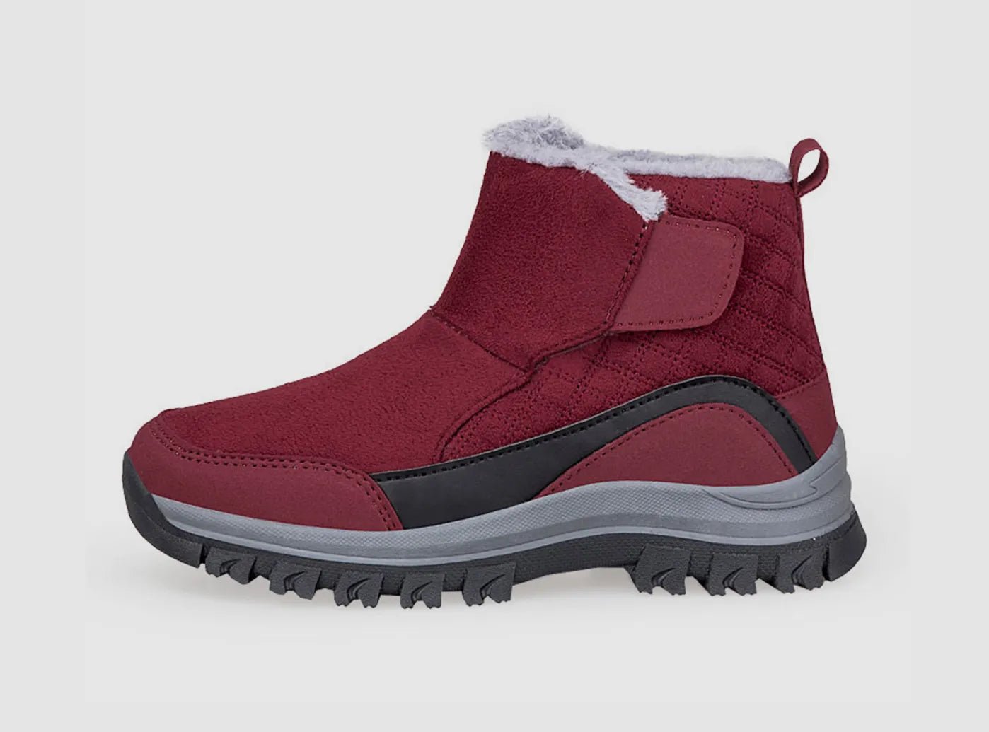 Snow boots for getaways-FitVille Women's High-Top Winter Snow Boots