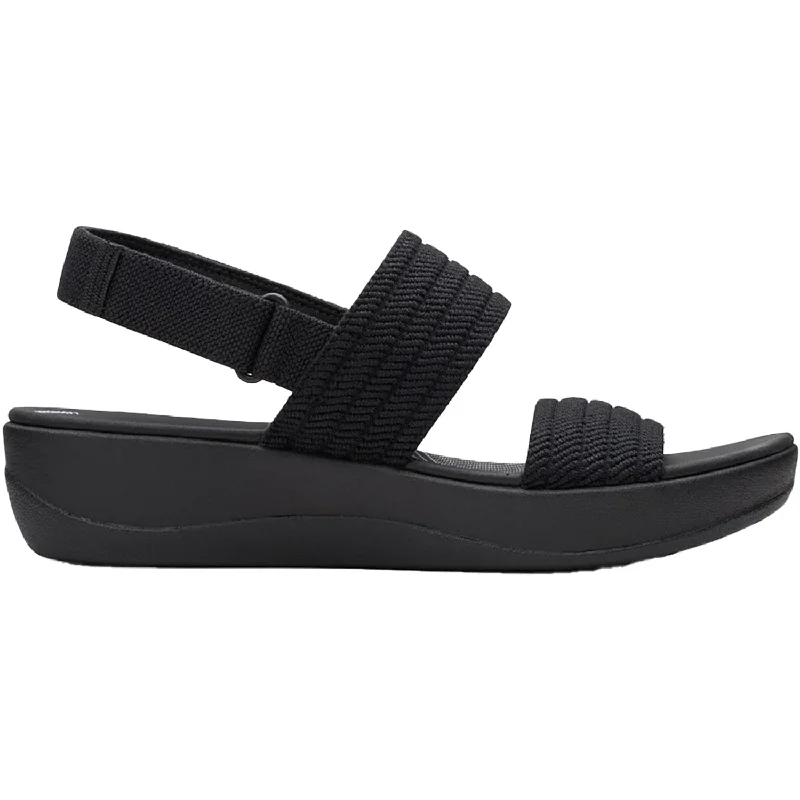 Sandals for river crossingWomen's Clarks CS Arla Stroll Black Synthetic