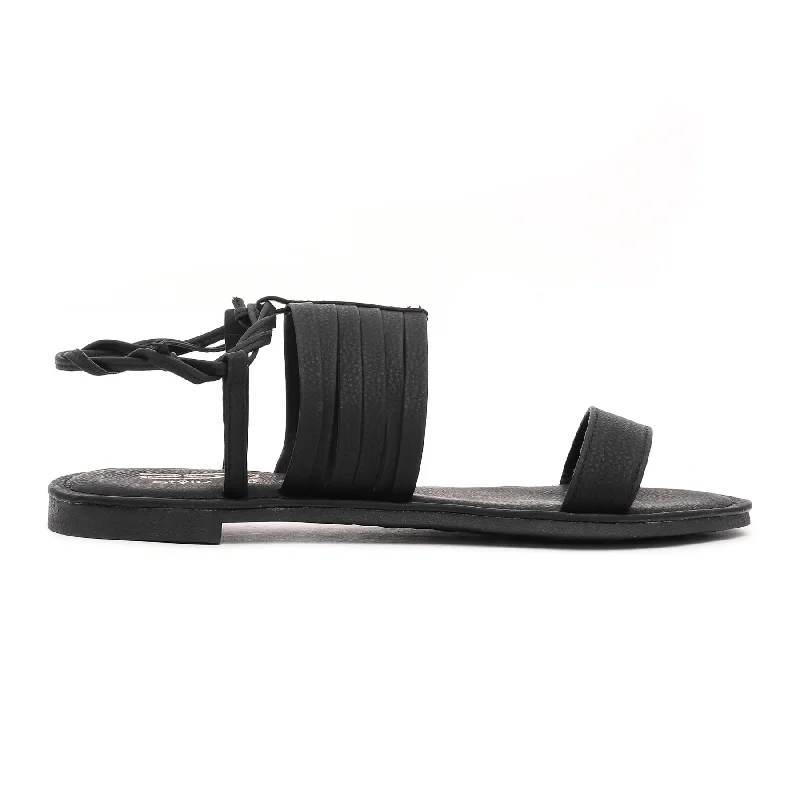 Sandals with sandy sunriseBlack Formal Sandal FR5172