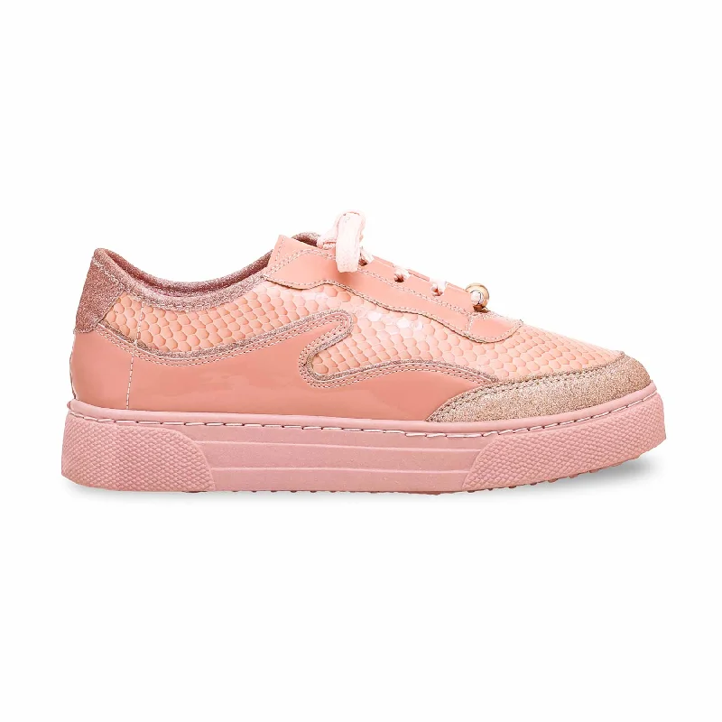 Premium athletic shoes for athletes-Pink Casual Sneaker AT7194