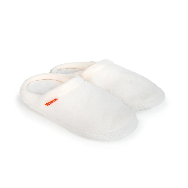 Slippers with thick solesArchline Orthotic Slippers Slip-On – White