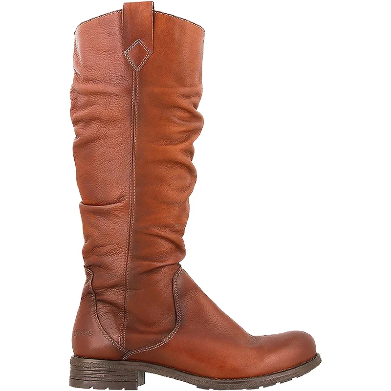 Booties for urban soles-Women's Taos Posture Cognac Leather