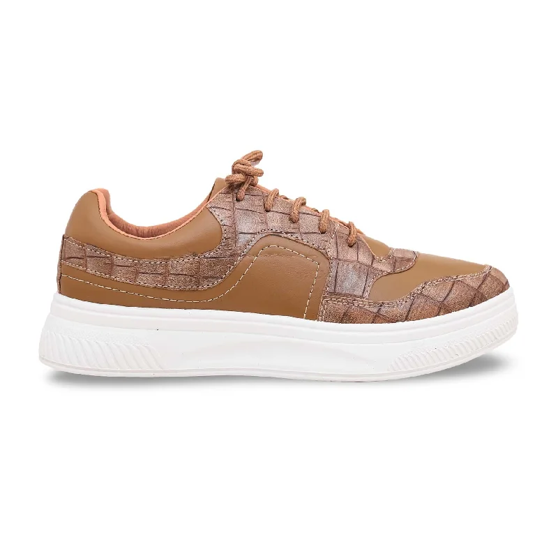 Athletic shoes for fitness trainers-Brown Casual Sneaker AT7299