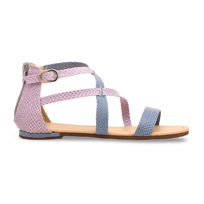 Sandals with stone walkSky Blue Formal Sandal FR5255