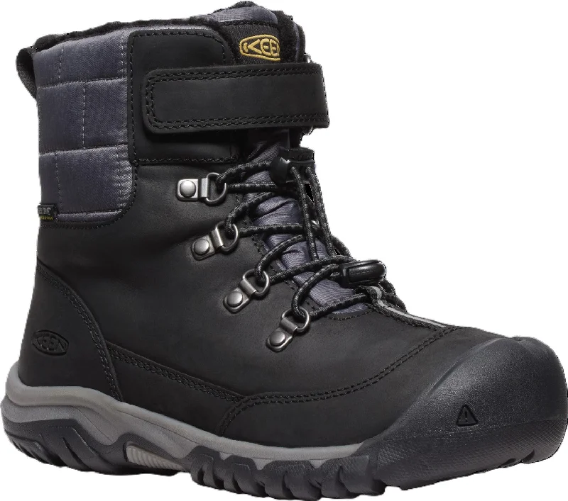 Snow boots quick dry-KEEN. Big Kids' Kanibou Waterproof Winter Boot