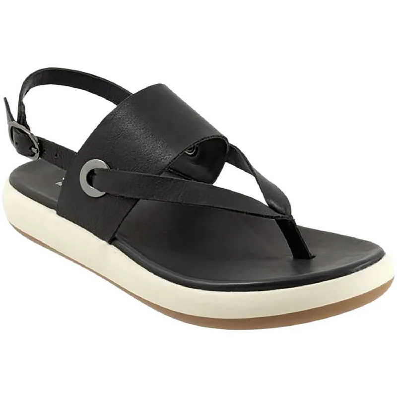 Sandals for multi-purposeWomen's Soft Walk Joliet Black Leather