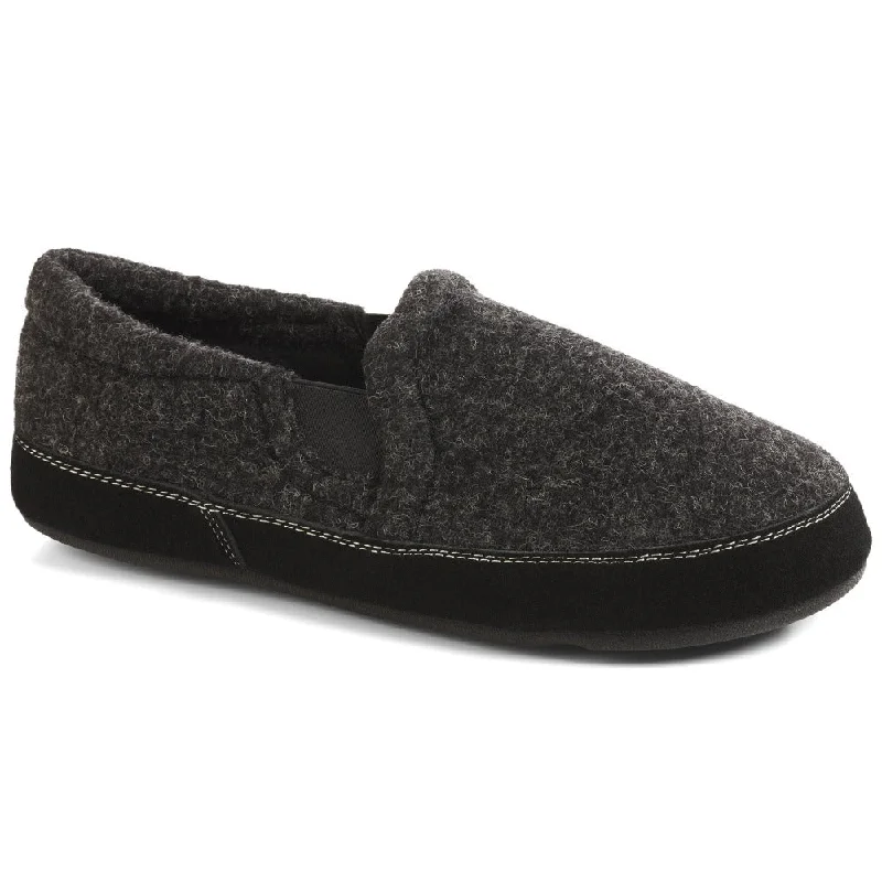 Slippers with soft cushioningAcorn Men's Fave Gore Slipper Black Tweed