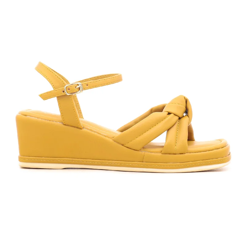 Sandals for hot dayYellow Formal Sandal FR4966