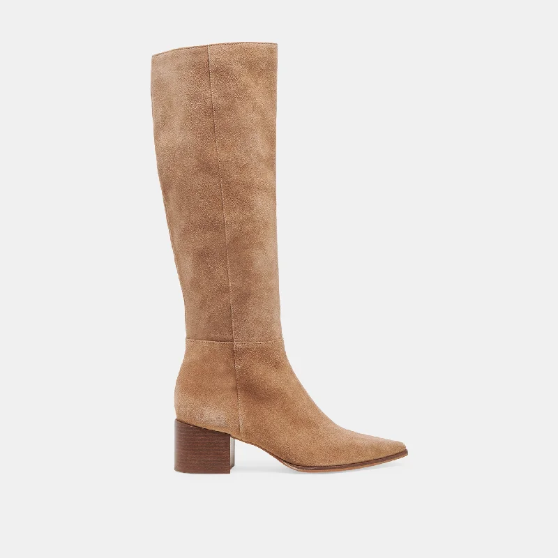 KIRSON BOOTS MUSHROOM SUEDE