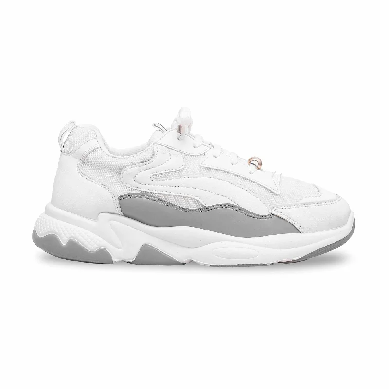 Cheap athletic shoes under $50-White Women Sneaker AT7329