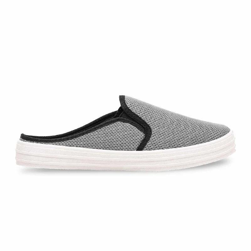 Best athletic shoes for women-Grey Casual Sneaker WN6152