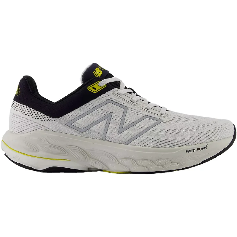 Athletic shoes with durable comfort-Men's New Balance Fresh Foam X M860G14 Grey Matter/Black Mesh