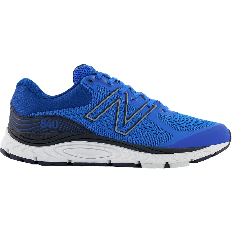 Athletic shoes for casual joggers-Men's New Balance M840BB5 Serene Blue/Blue Groove/Eclipse Synthetic Mesh