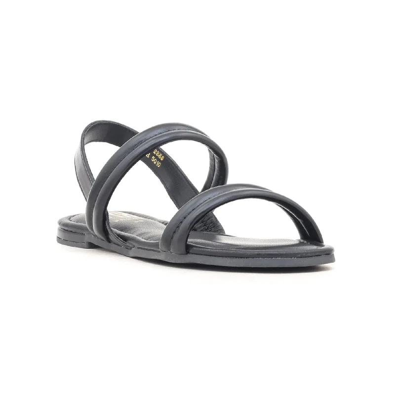 Sandals with gravel walkBlack Formal Sandal FR5010