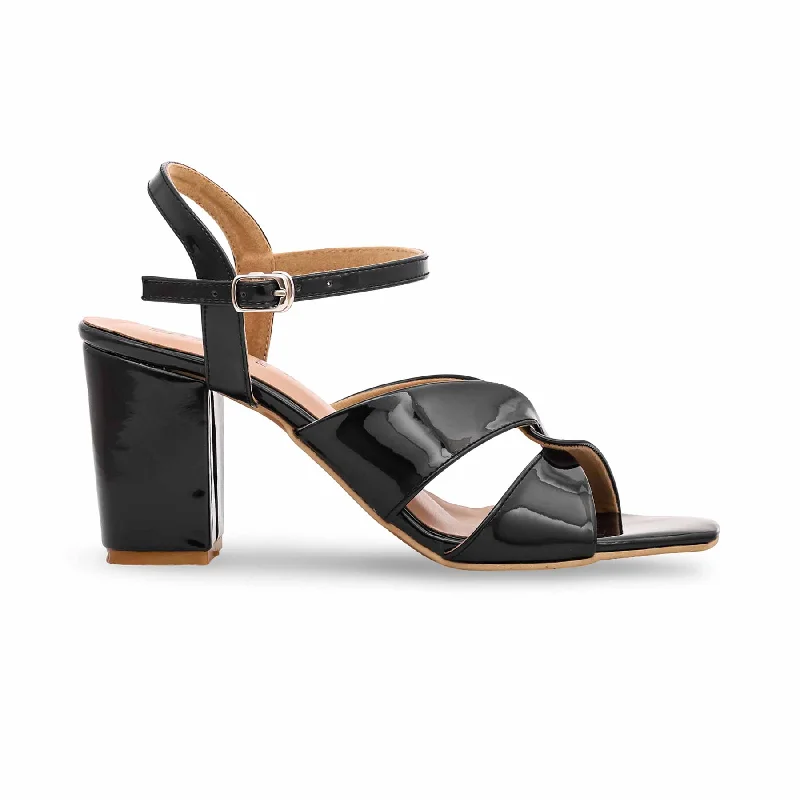 Sandals for free spiritBlack Formal Sandal FR5214