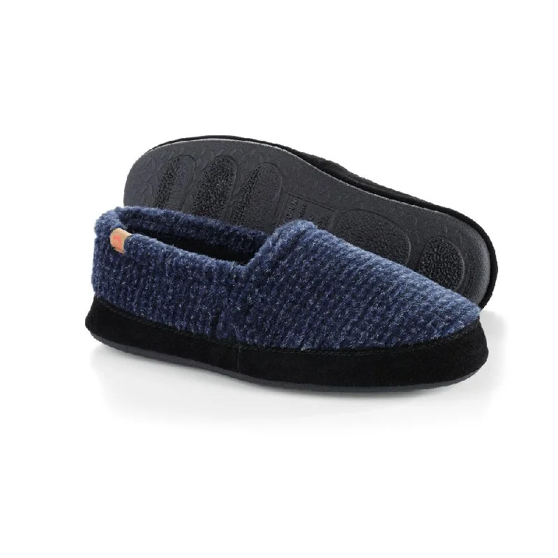 Slippers with soft interiorMoc Slipper - Blue Check - Men's