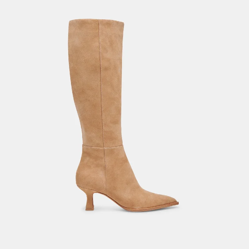 AUGGIE BOOTS CAMEL SUEDE