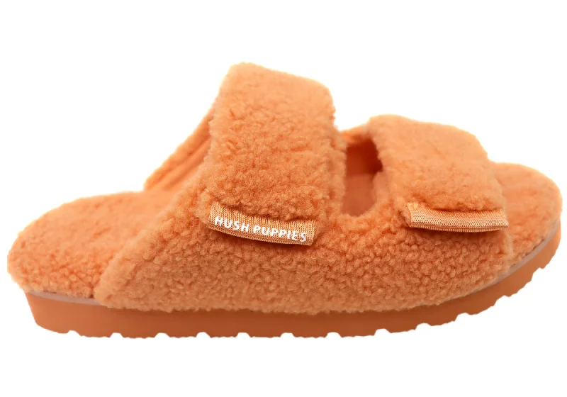 Slippers for cozy styleHush Puppies Fluffy Womens Comfortable Open Toe Slippers