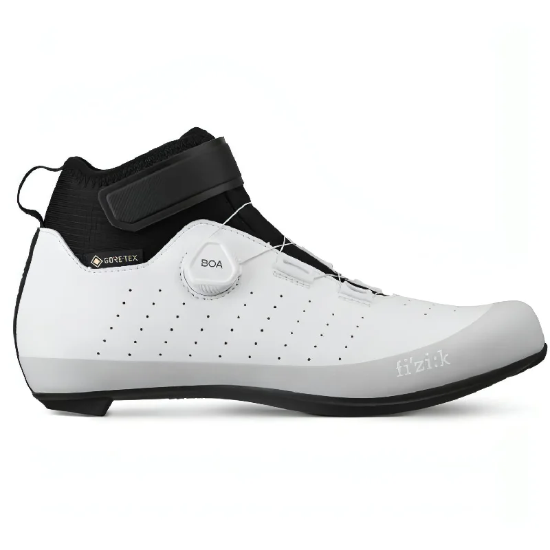 Snow boots for online deals-Fizik Tempo Artica R5 GORE-TEX Winter Road Cycling Boots - White