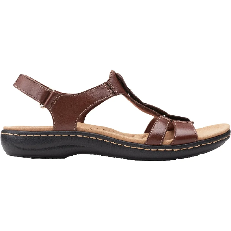 Sandals with synthetic strapsWomen's Clarks Laurieann Kay Tan Leather