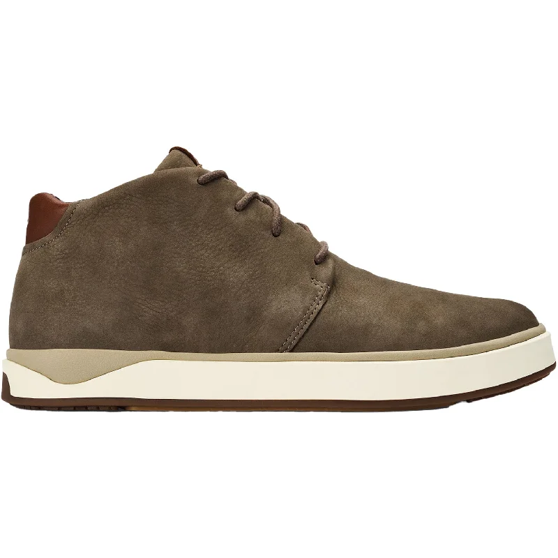 Booties with bold style-Men's Olukai Papakū ‘Ili Mustang/Mustang Nubuck