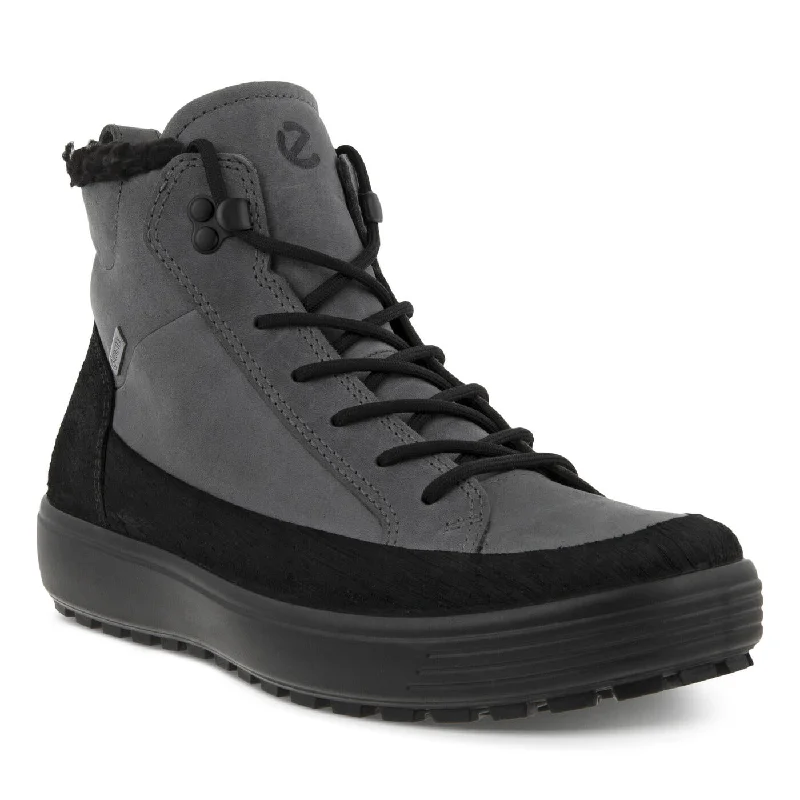 Snow boots for storms-ECCO Mens Soft 7 Tred Winter Boot