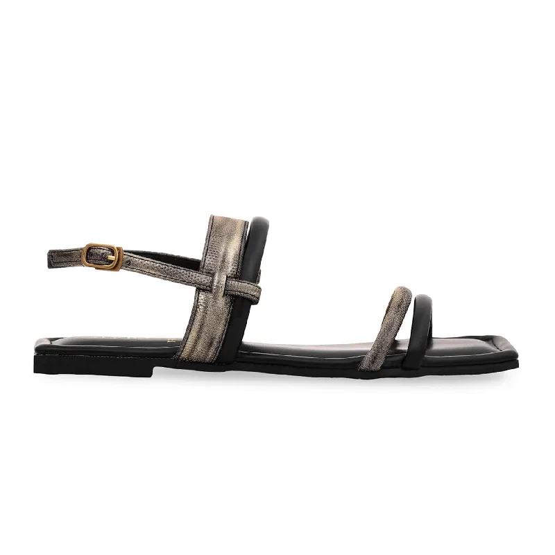 Sandals for high-end fashionBlack Formal Sandal FR5230