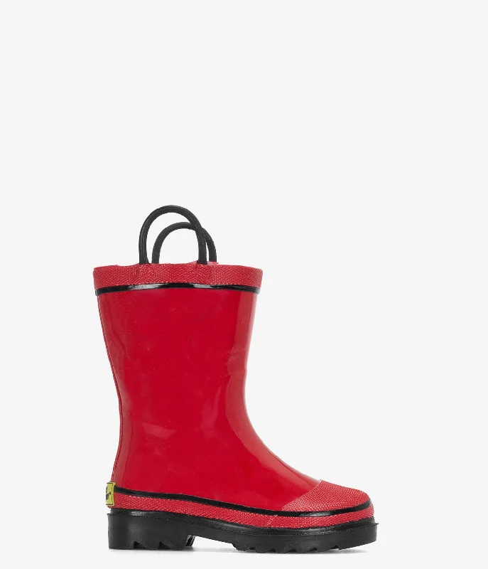 Rain boots for rainy conditions-Western Chief Kids Fire Chief 2 Rain Boot - Kids