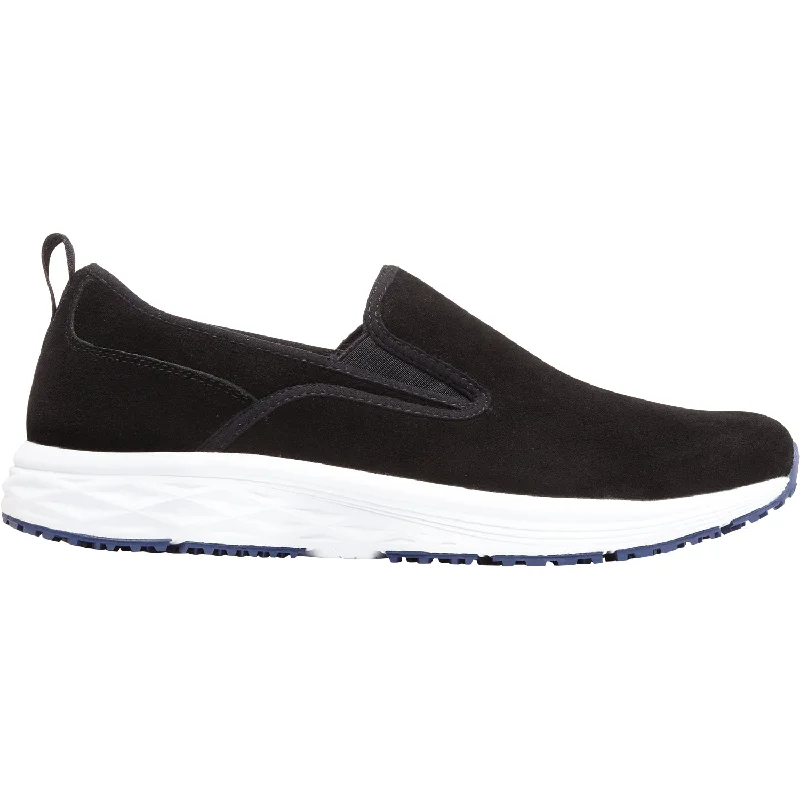 Athletic shoes with stylish comfort-Men's Vionic Bryant Black Suede