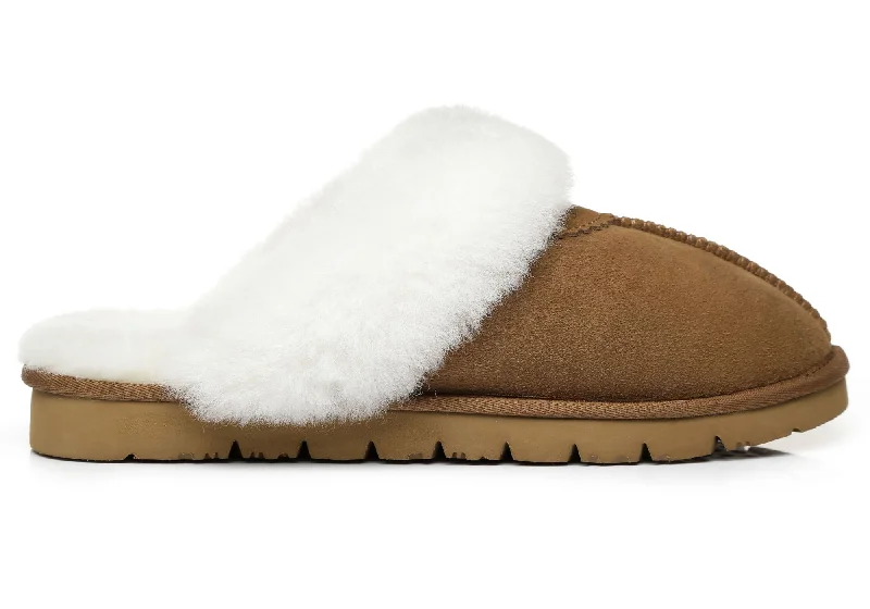 Slippers for indoor relaxationUGG Australian Shepherd Comfortable Unisex Hedy Open Back Slippers