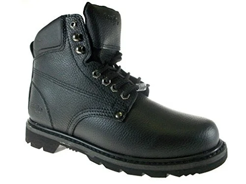 Men's 623 Genuine Leather Steel Toe Construction Safety Work Boots