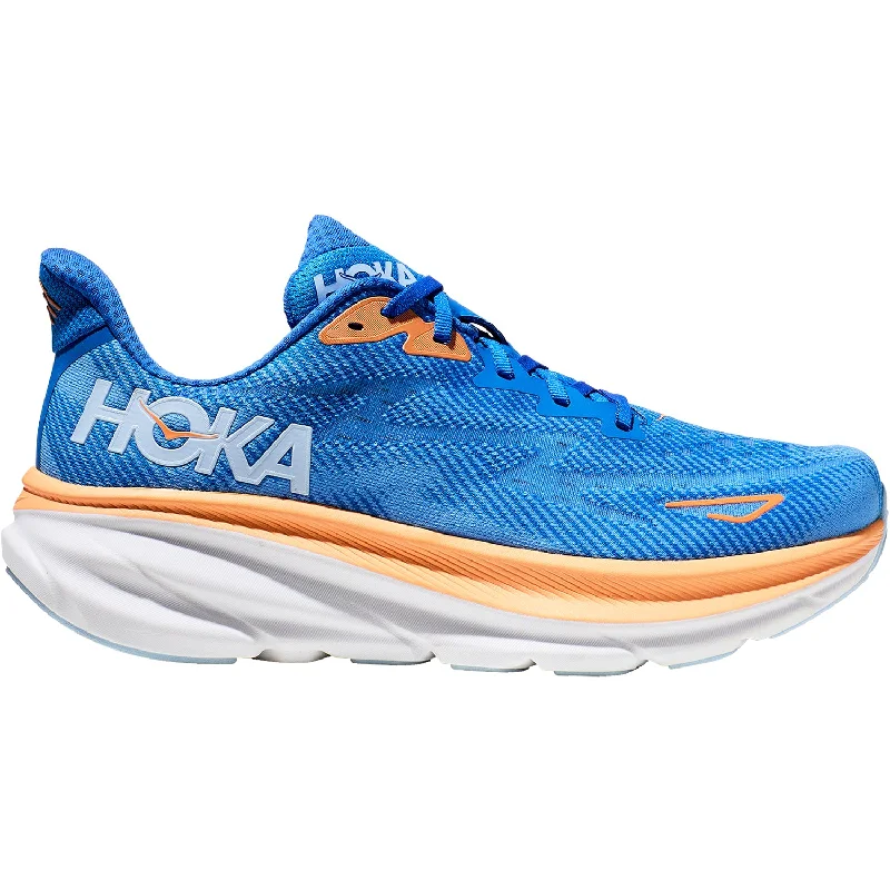 Athletic shoes for tough runs-Men's Hoka Clifton 9 Coastal Sky/All Aboard Mesh