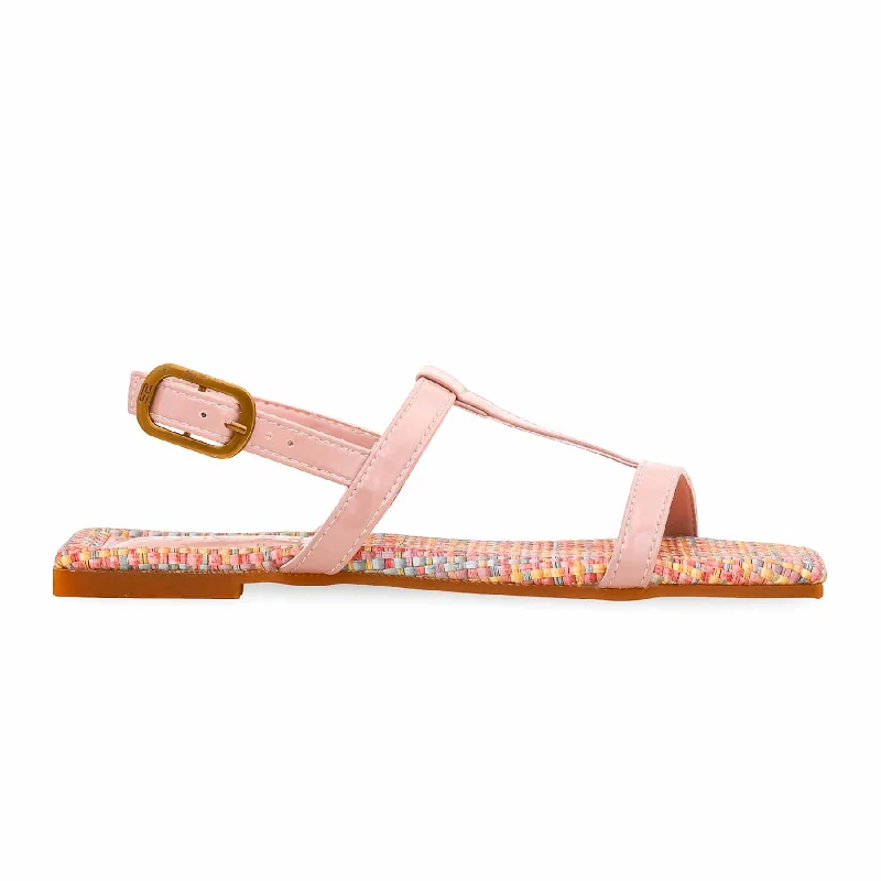 Sandals with hard solePink Formal Sandal FR5262