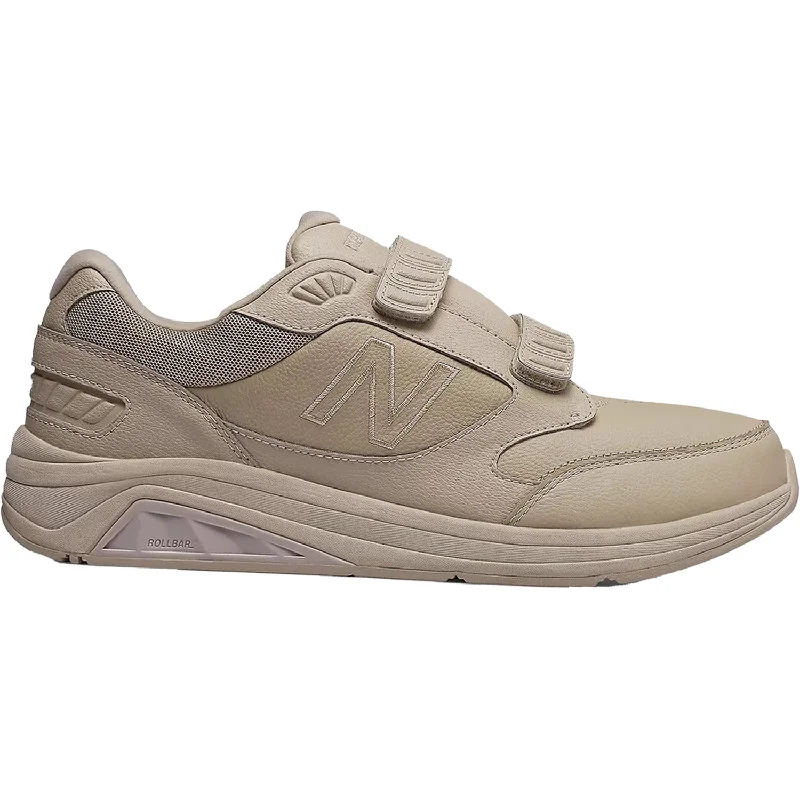 Athletic shoes for fast runners-Men's New Balance MW928HN3 Tan Leather