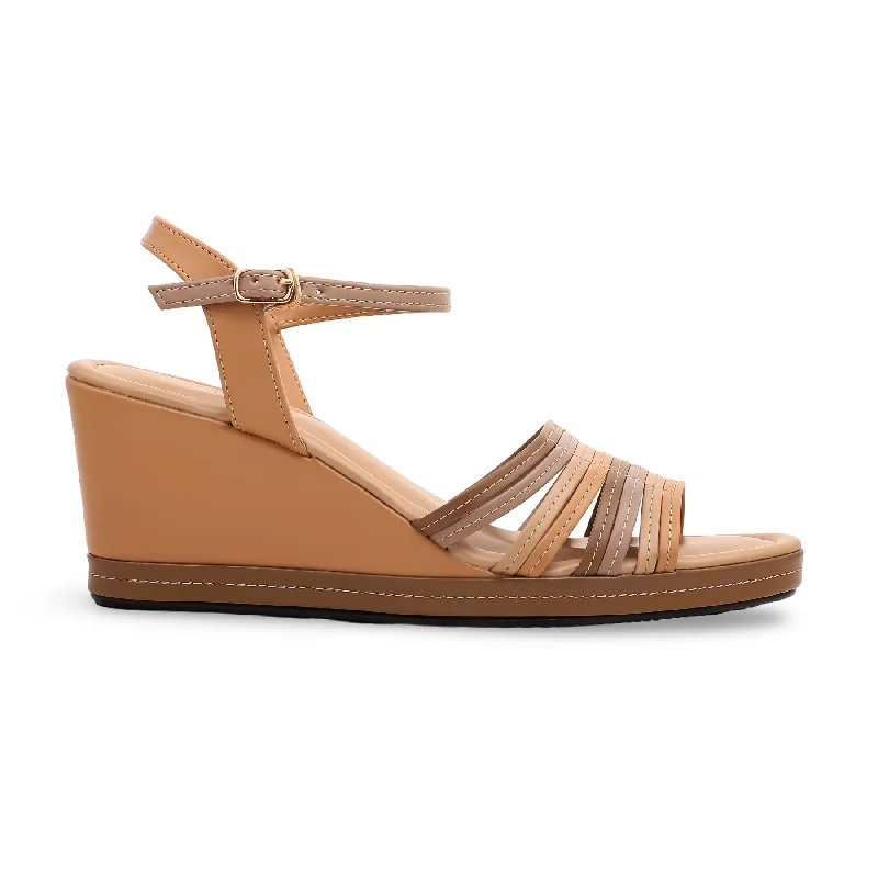 Sandals with latest strideBeige Formal Sandal PU0167