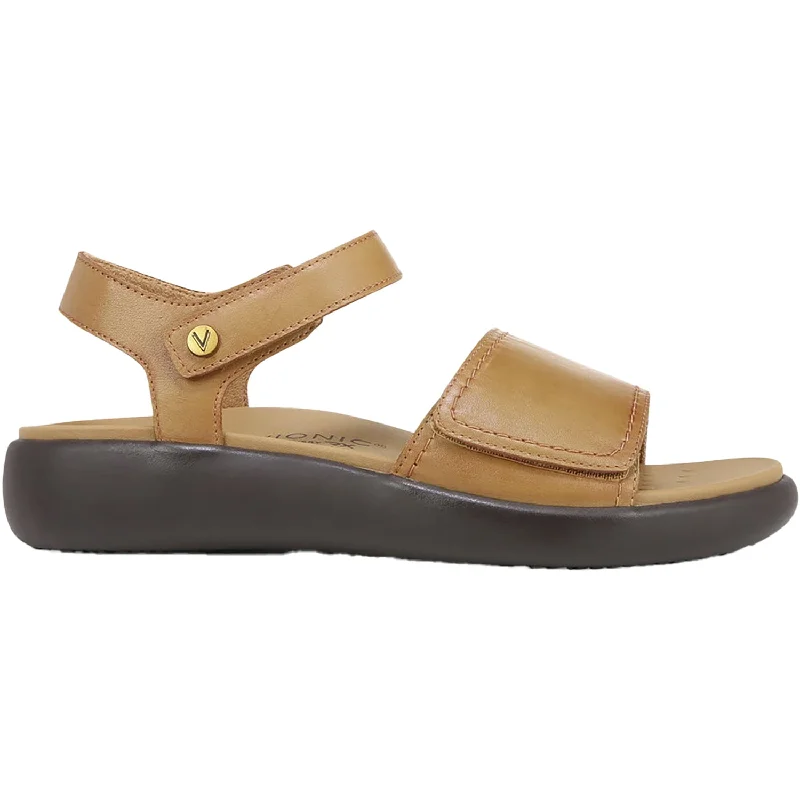 Sandals for youth styleWomen's Vionic Awaken Wheat Leather