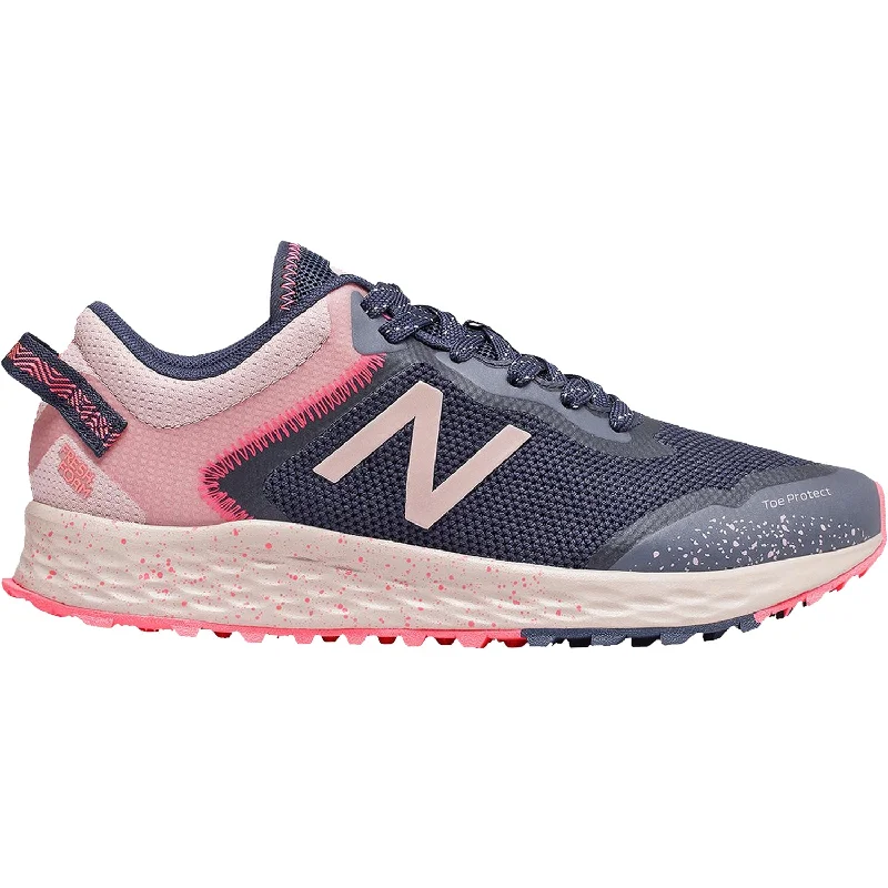 Athletic shoes with cool traction-Women's New Balance WTARISR1 Fresh Foam Arishi Trail Saturn Pink/Guava Mesh