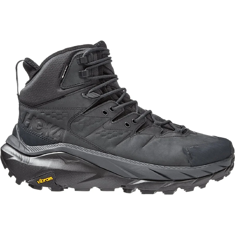 Booties with bold fashion-Men's Hoka Kaha 2 GTX Black Nubuck