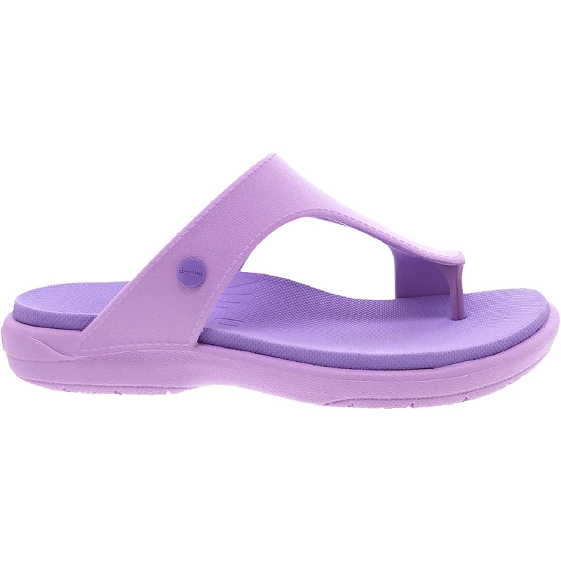 Sandals with dry climateWomen's Dansko Krystal Purple Molded EVA