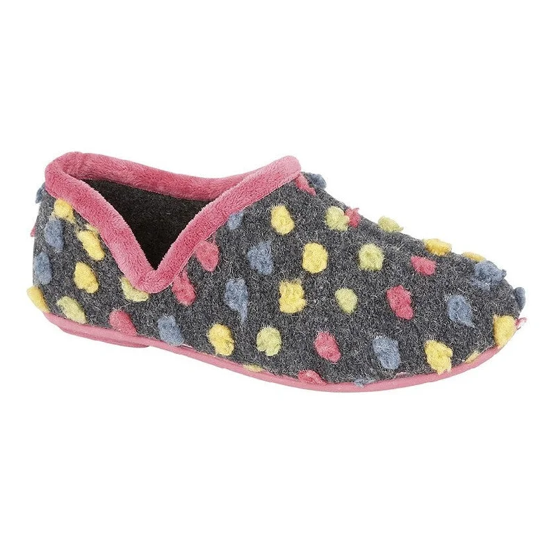 Slippers for relaxed warmthSleepers LS311M Ladies Fuchsia/Multi Full Slippers