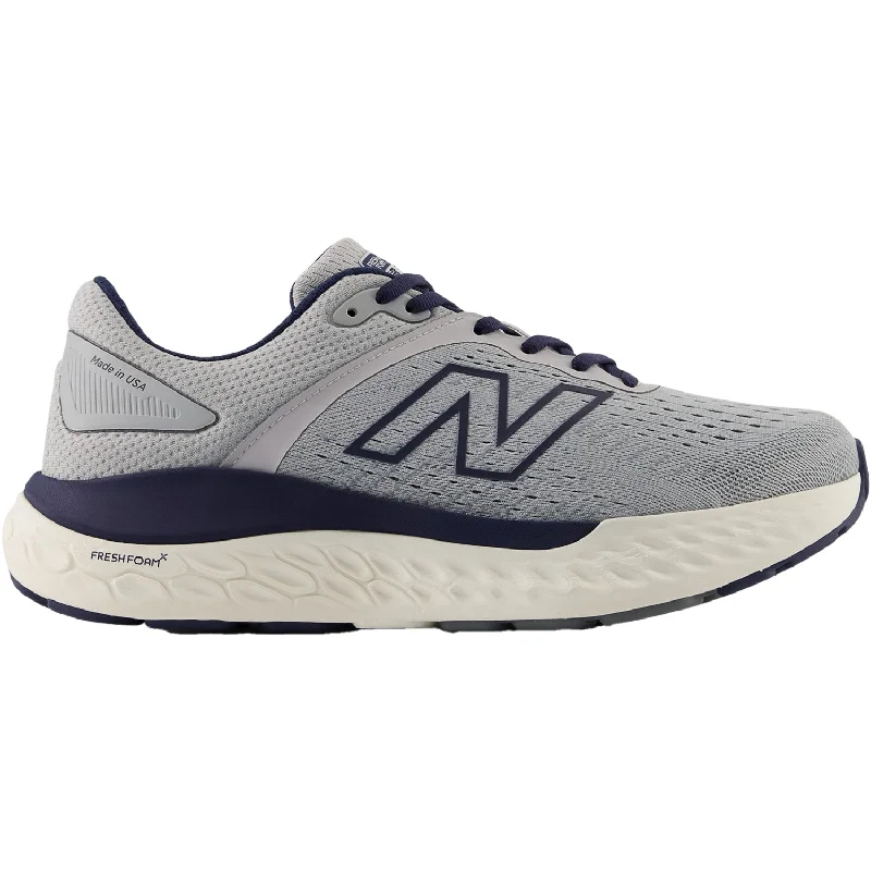 Athletic shoes for gym fitness-Men's New Balance Fresh Foam X M1540GR4 Quartz Grey/Navy Mesh