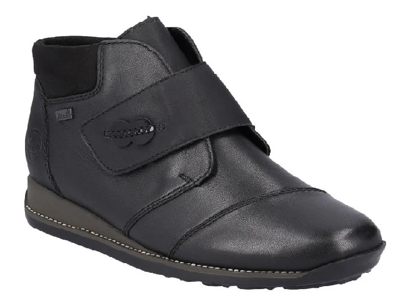 Rieker 44255 Bootie Black