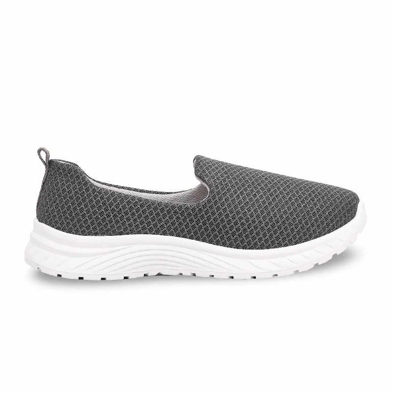 Athletic shoes with extra comfort-Grey Casual Sneaker AT9100