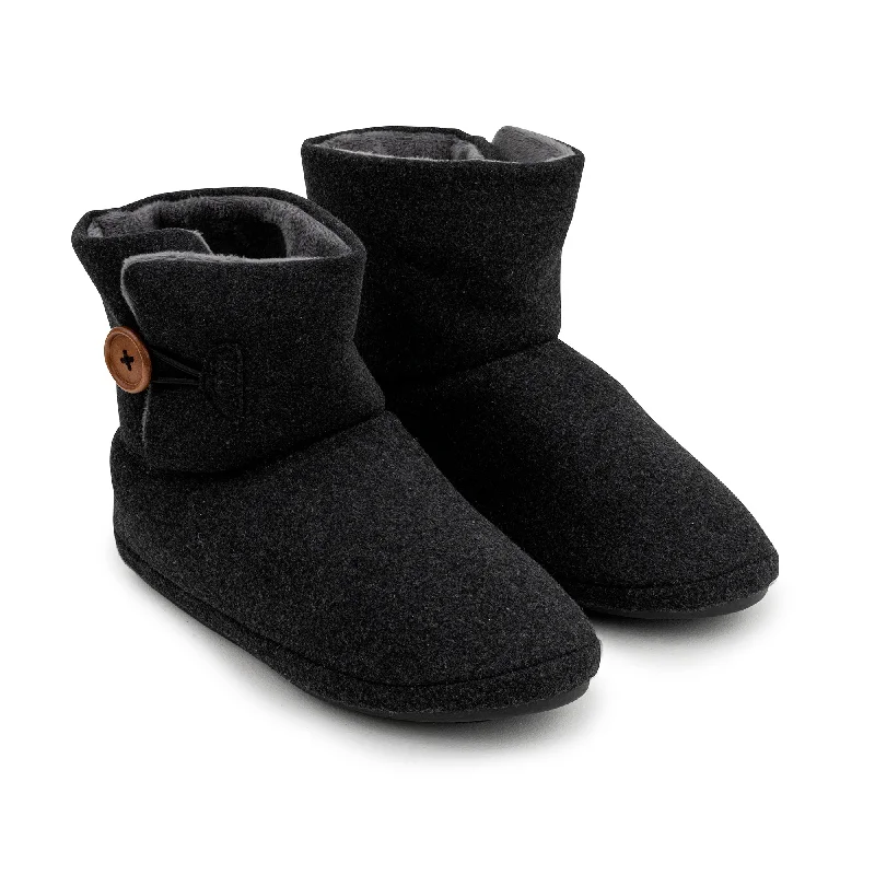 Slippers with elastic bandsArchline Orthotic Ugg Boot Slippers – Charcoal Marl