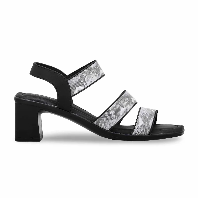 Sandals for blue designBlack Formal Sandal PU0306