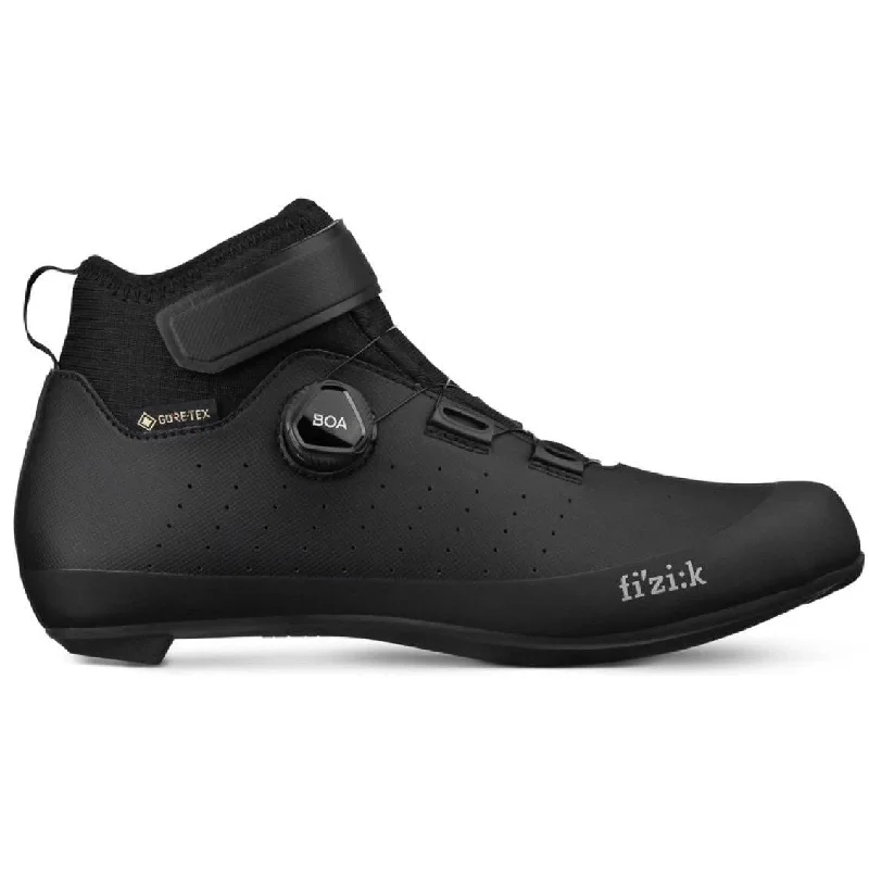 Snow boots free shipping-Fizik Tempo Artica R5 GORE-TEX Winter Road Cycling Boots - Black