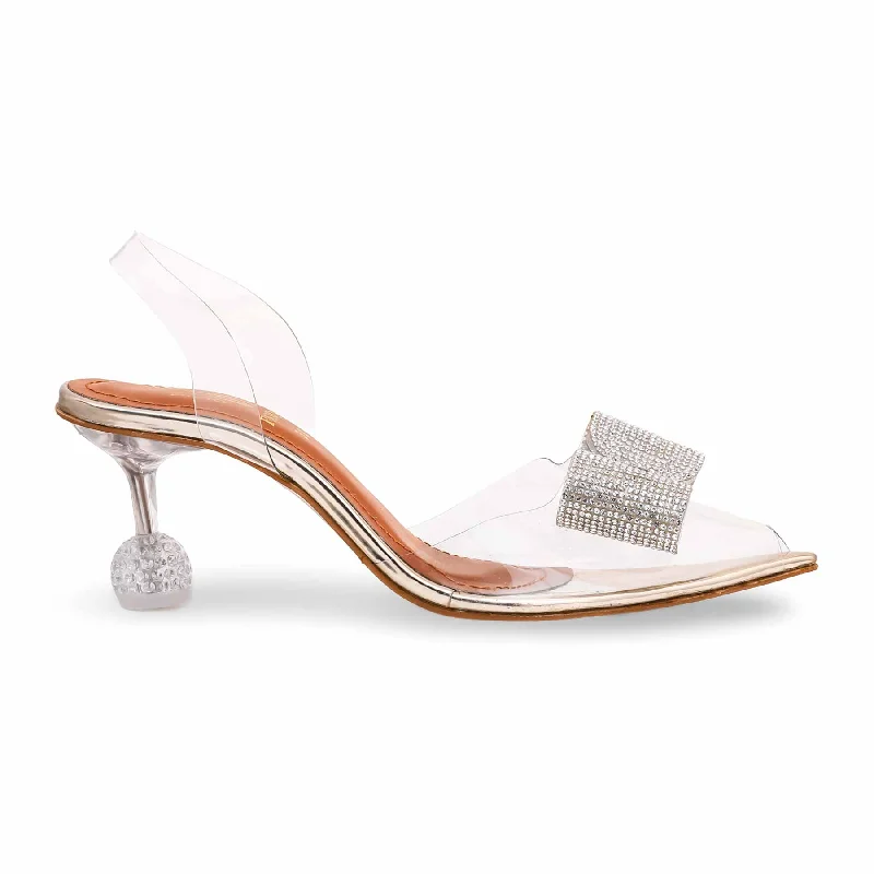 Sandals for narrow feetGolden Fancy Bridal Sandal FN5824